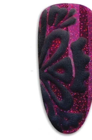 HOW-TO: Crushed Velvet Nails by CND