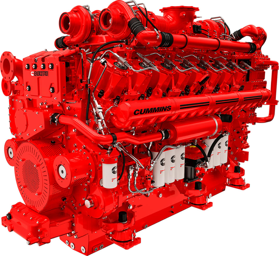 Cummins ships first QSK95 engine for the rail market