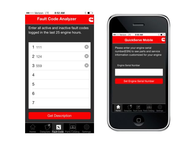 Cummins offers free mobile app
