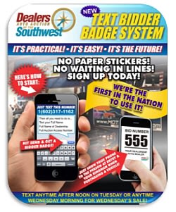 DAASW.com Announces Sale Day Mobile Bidder Badge System