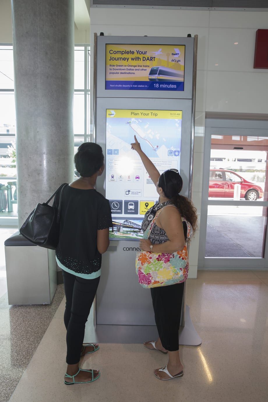 Dallas DART deploys CHK America's ConnectPoint kiosk at airport