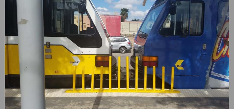 DART to install between-car barriers to rail platforms