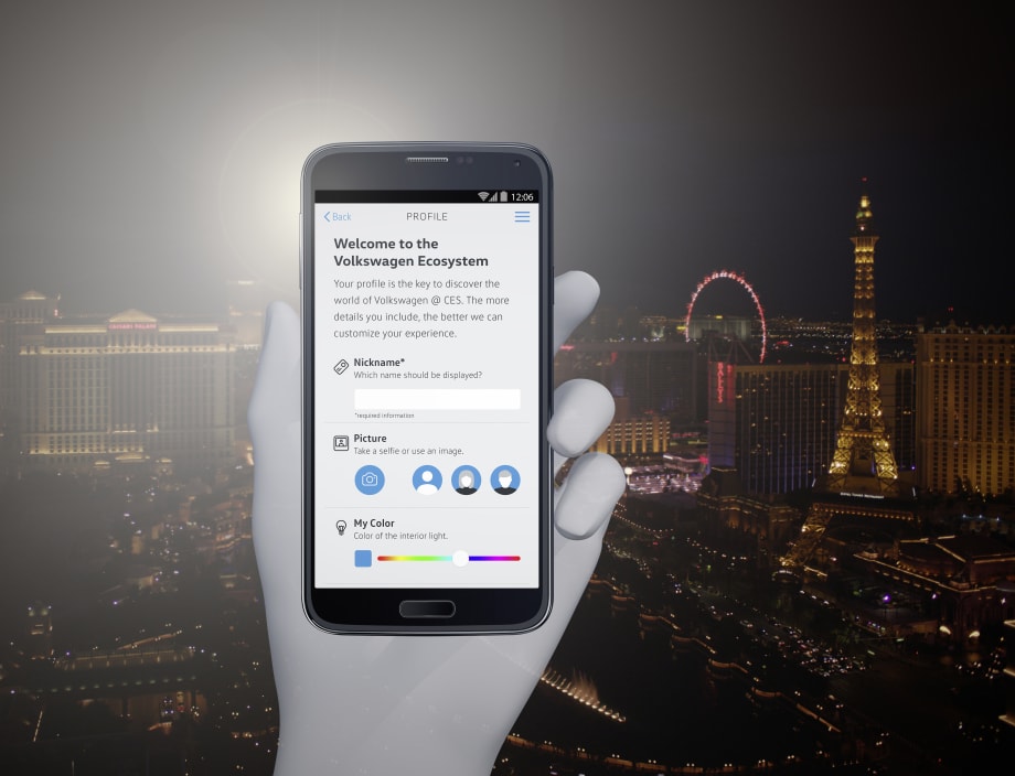 Volkswagen Releases Interactive App for 2017 CES