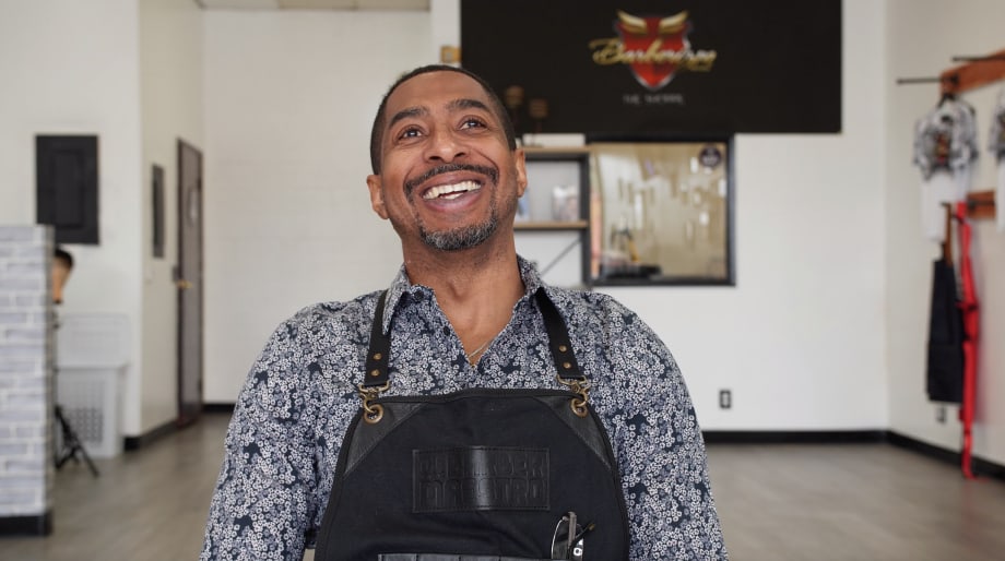 Barber Receives Grant to Create Safe Space in Shop for Neighborhood Kids