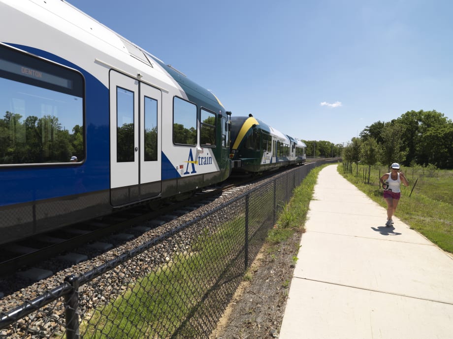 Texas' DCTA receives grant for A-Train Rail Trail