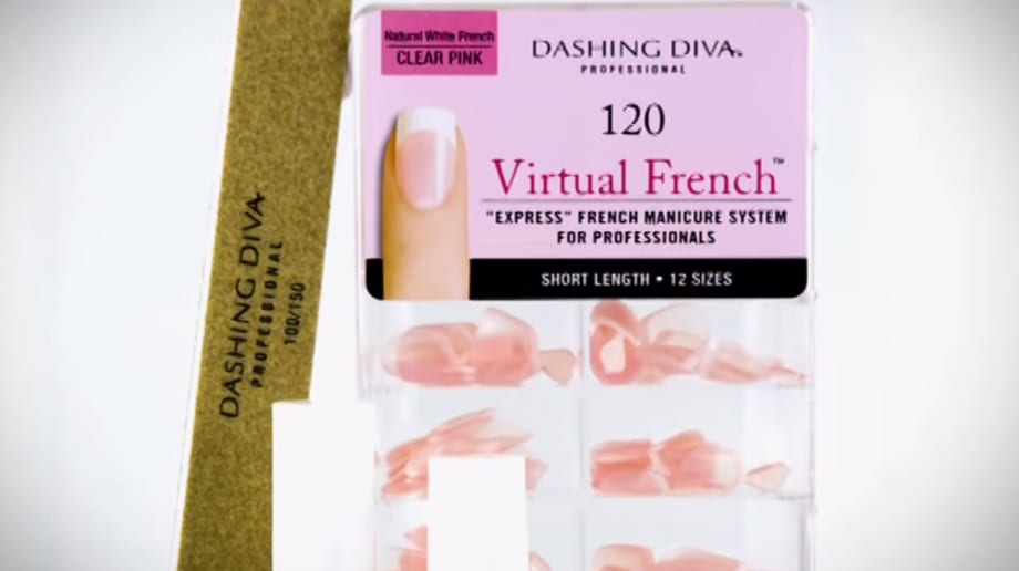 Dashing Diva - How to Apply Virtual French Nails