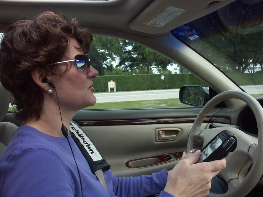 Driver Texting Still Widespread