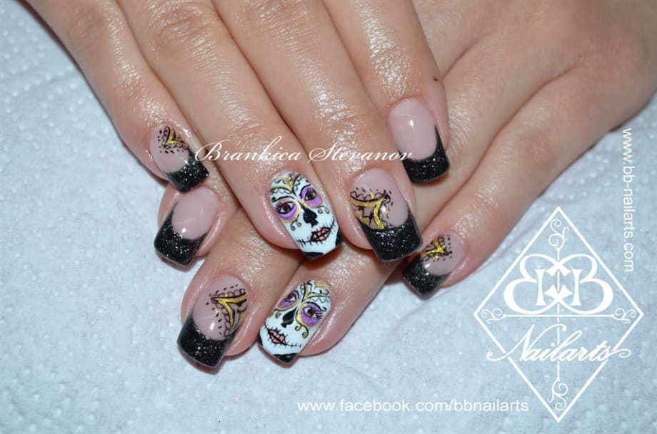 10 Drop (Day of the) Dead Nail Art Designs