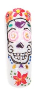 Celebrate Day of the Dead: Dia De Los Muertos Nail Art