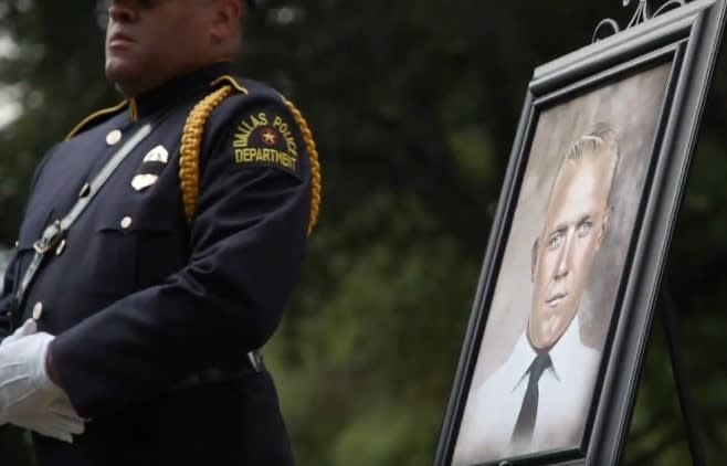 Dallas Officer Given Honors 25 Years After His Death