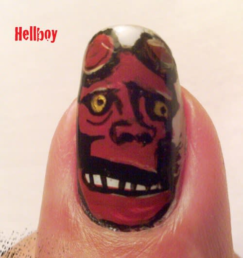 Comic-Con Nails: Comic Book Nail Art for Heroes and Villains