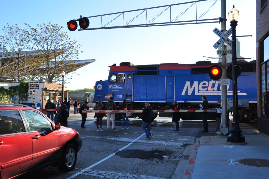 Metra police focus on crossing violators during rail safety week