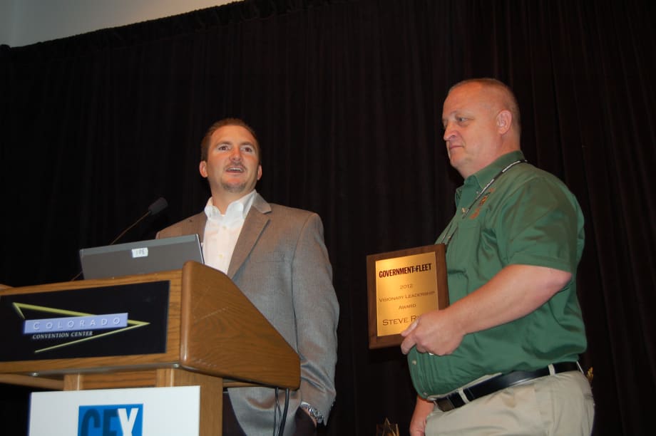 GFX Coverage: Riley Honored for Leadership at GFX 2012