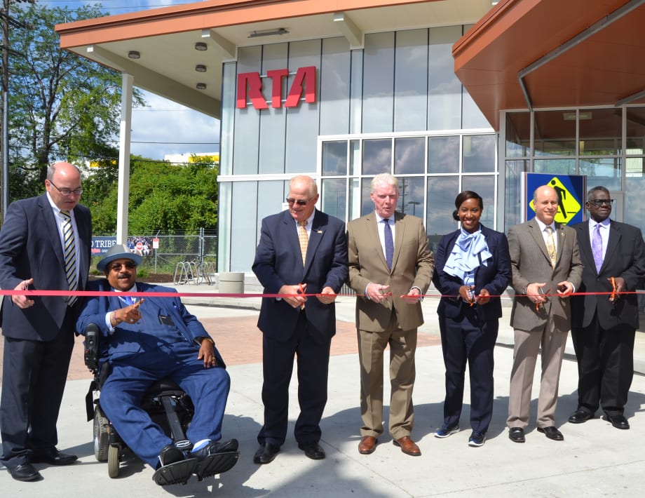 Greater Cleveland RTA unveils new Brookpark Station