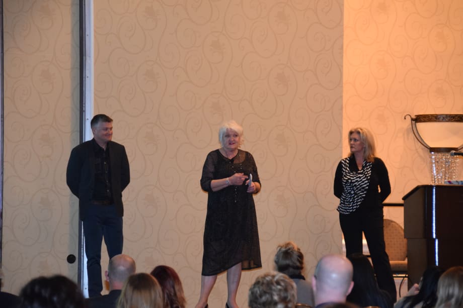 Serious Business Challenges Attendees with Question, "Will You?"