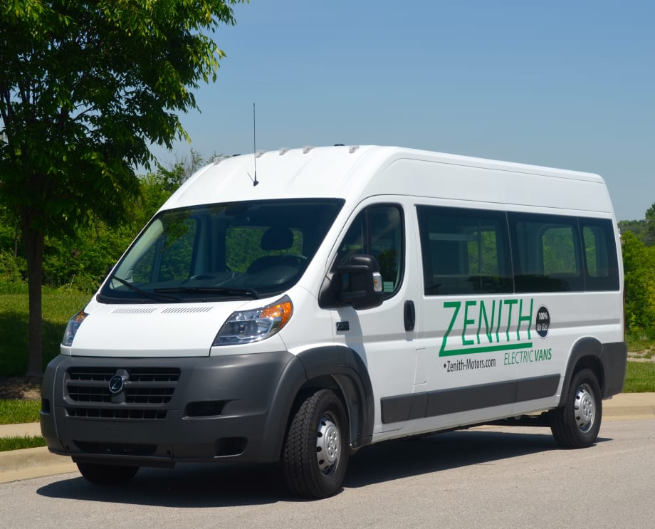 EPA Certifies Zenith's Electric Van