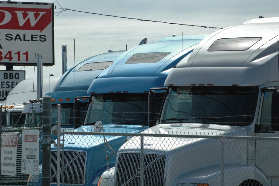 Used Truck Pricing Slips Slightly in April