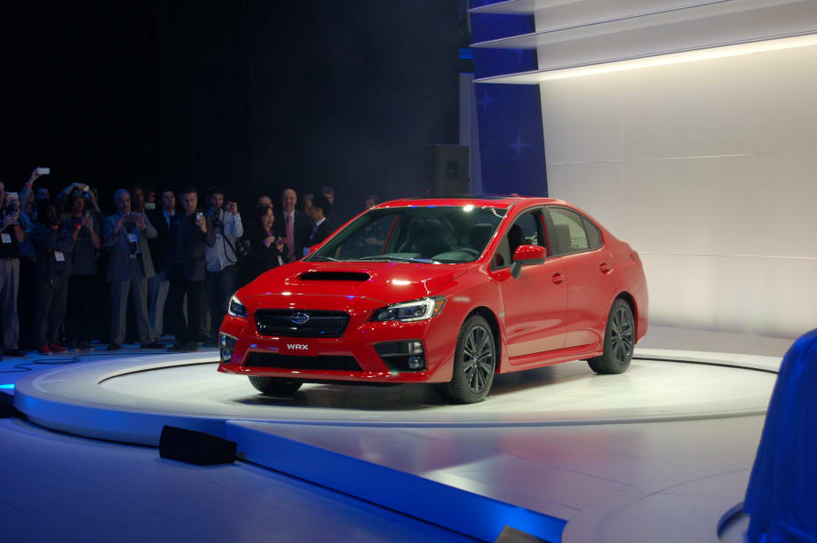 2015 Subaru WRX Makes World Debut at L.A. Auto Show
