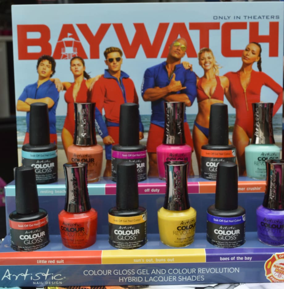 Artistic Nail Design Launches Baywatch Collection at SalonCentric Airstream
