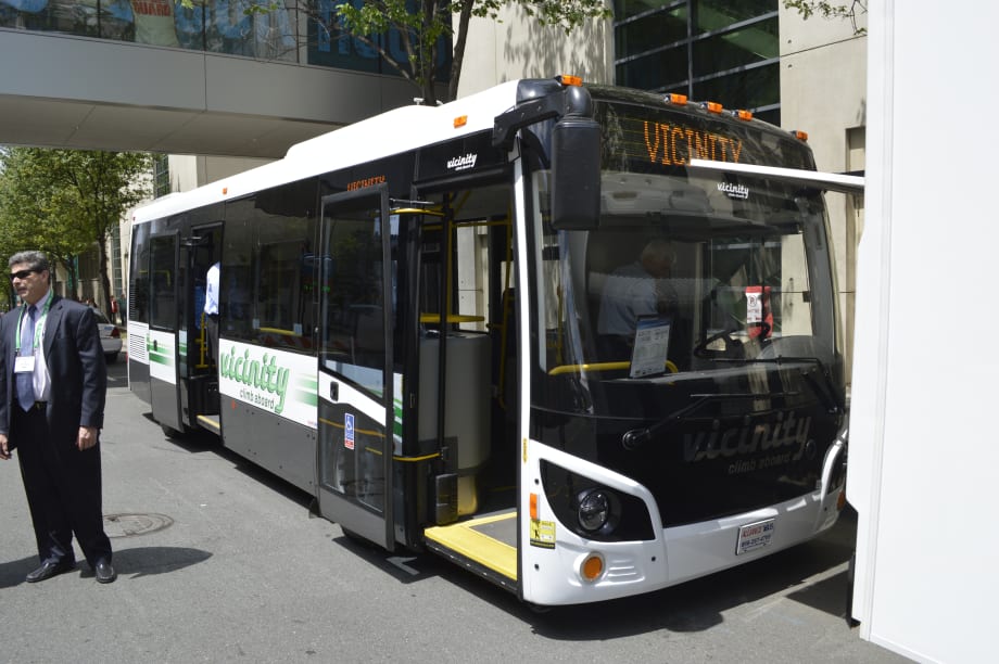 Vicinity buses to be manufactured in Atlanta