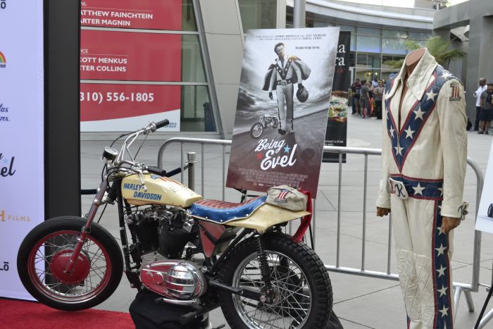 Mack Show Truck Stars at Evel Knievel Documentary Premiere