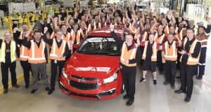 Holden Ends Manufacturing of Cruze in Australia