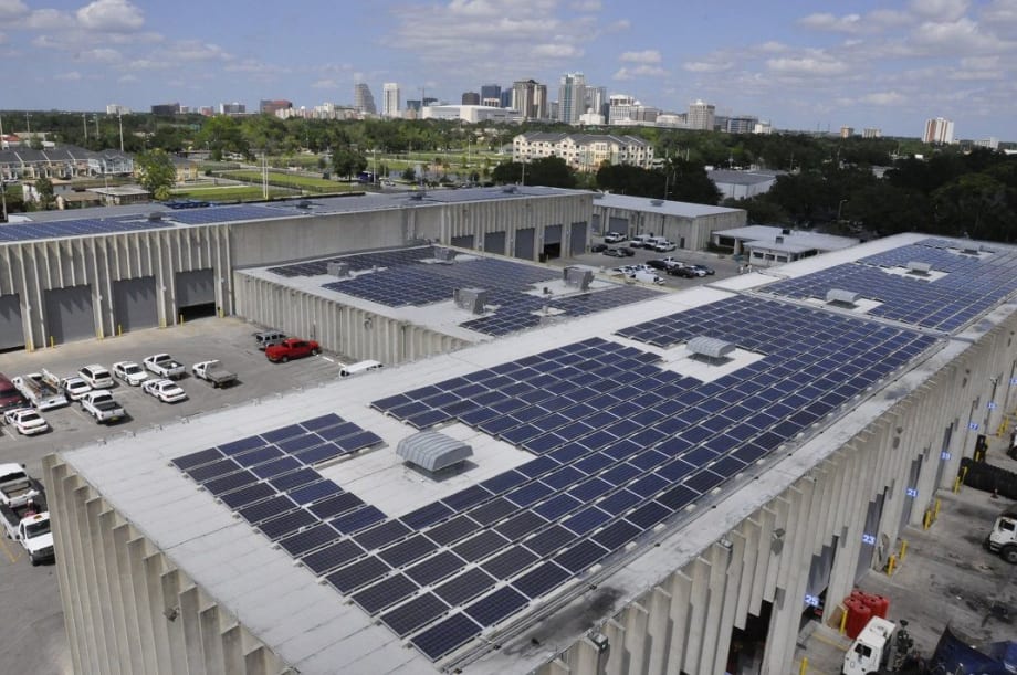 Orlando Slashes Fleet Facility Energy Use by 30%