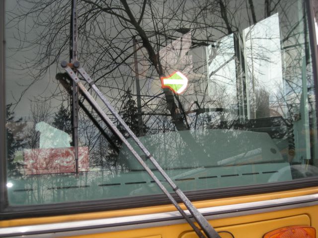 School bus crossing visual catching on in other states