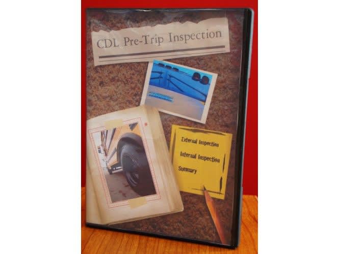 DVD instructs on school bus CDL pre-trip inspections
