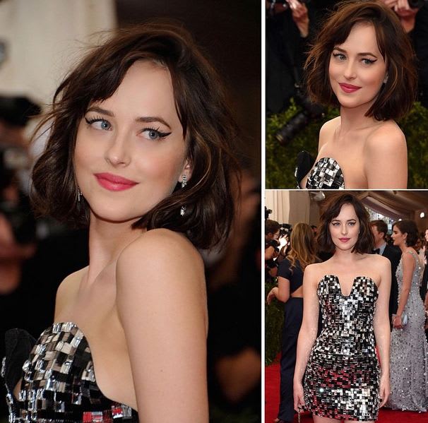 2015 Met Ball How-To: Dakota Johnson's Wavy Bob