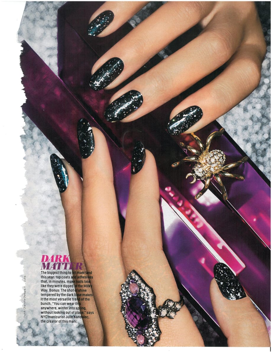 Dark Matter Galaxy Nails