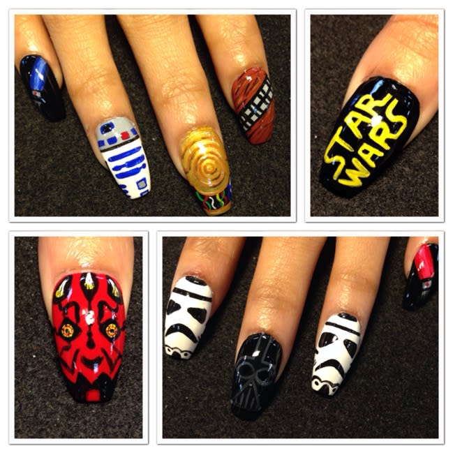 Star Wars Nail Art