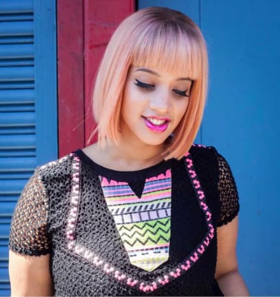 Get the Color: Dascha Polanco's Peachy Rose-Gold