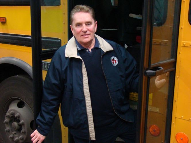 Driver keeps kids safe at shooting scene