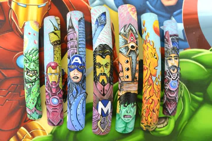Comic-Con Nails: Comic Book Nail Art for Heroes and Villains