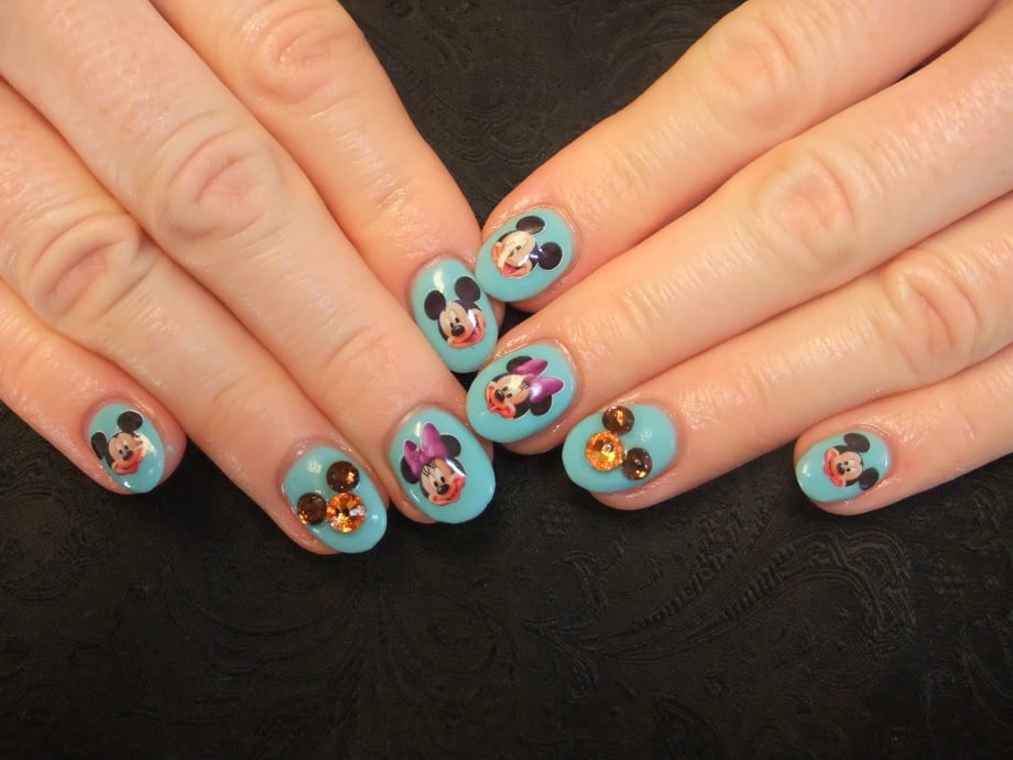 Day 324: Disney Twist Nail Art