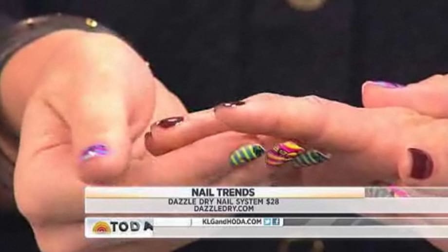 Dazzle Dry on the Today Show