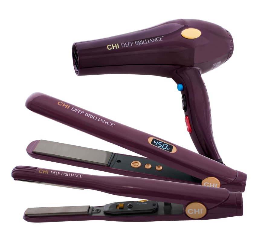The CHI Deep Brilliance Hair Styling Tools