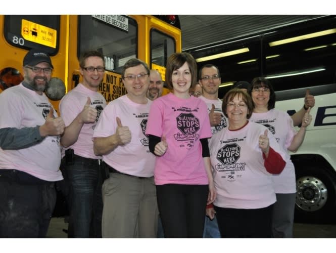 Contractor supports anti-bullying event