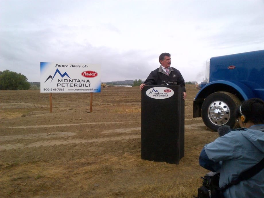 Peterbilt Montana Begins Construction on New Facility