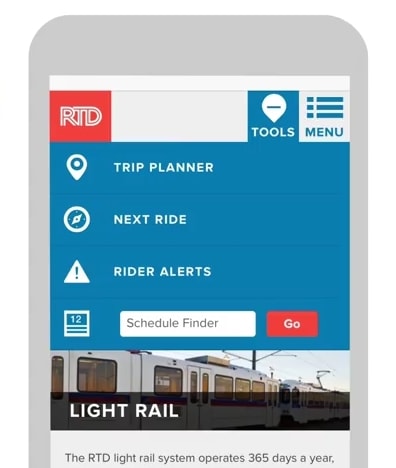 Denver RTD launches mobile-friendly website