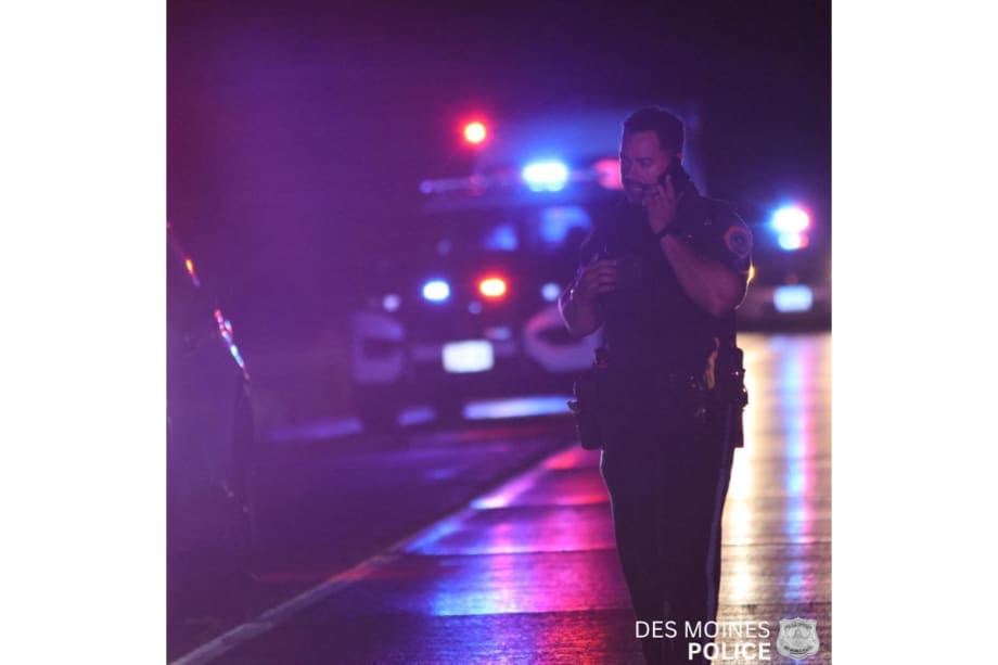 Des Moines Officer Seriously Wounded, Suspect Killed Following Chase