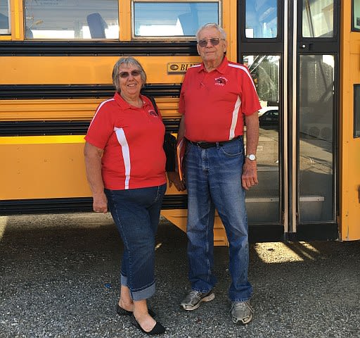 Couple Reflects on 55 Years of School Bus Driving