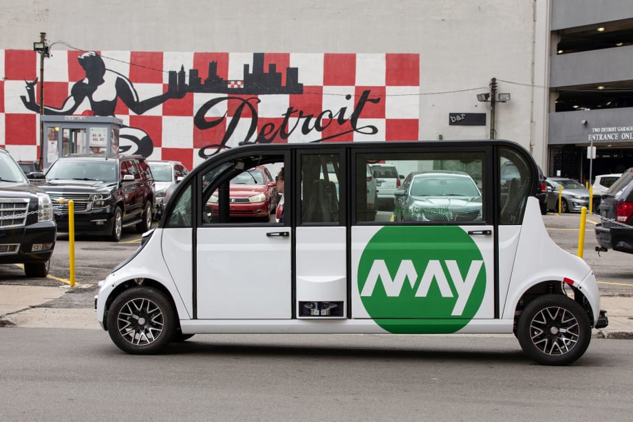 May Mobility to launch driverless shuttle in downtown Detroit