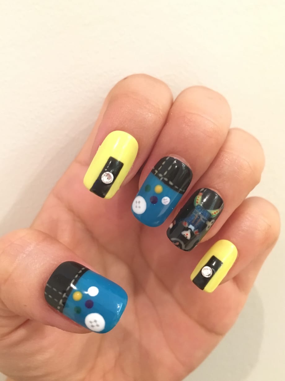 Fashion-Forward Nutcracker Nail Art