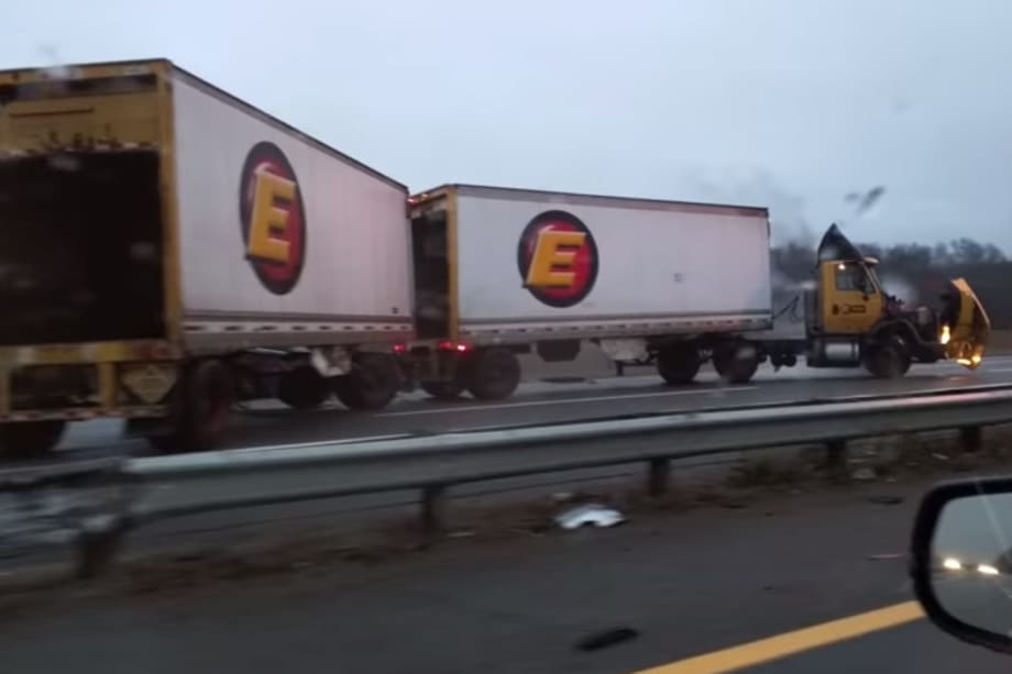 Out-of-Control Doubles Make Spectacular Video