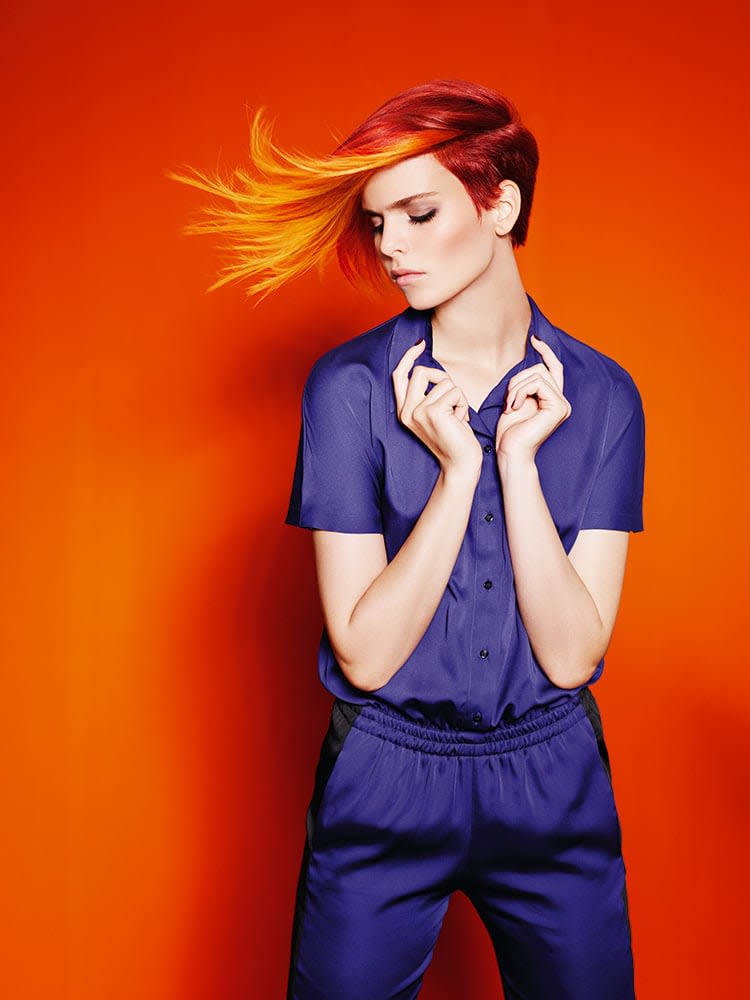 HOW-TO: Tequila Sunrise Haircolor by Schwarzkopf Professional