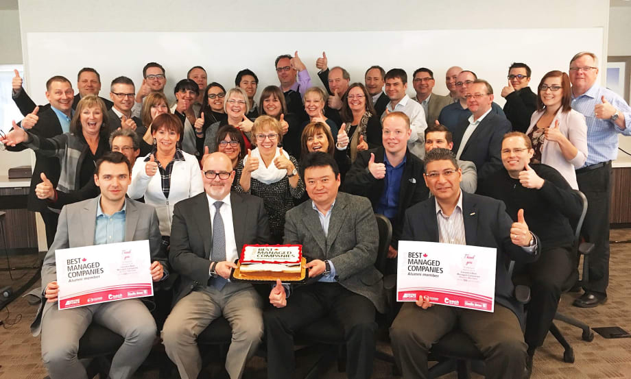 Driving Force Named Alumni of Best Managed Companies