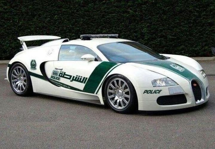 Bugatti Veyron Joins Dubai Police Fleet