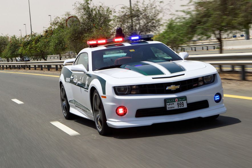 Chevrolet Camaro SS Joins Dubai Police Force